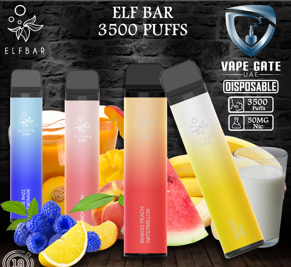 ELF BAR 3500 PUFFS ALL flavour