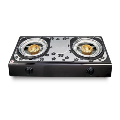 TOPPER Double SS Auto LPG Gas Stove A-204